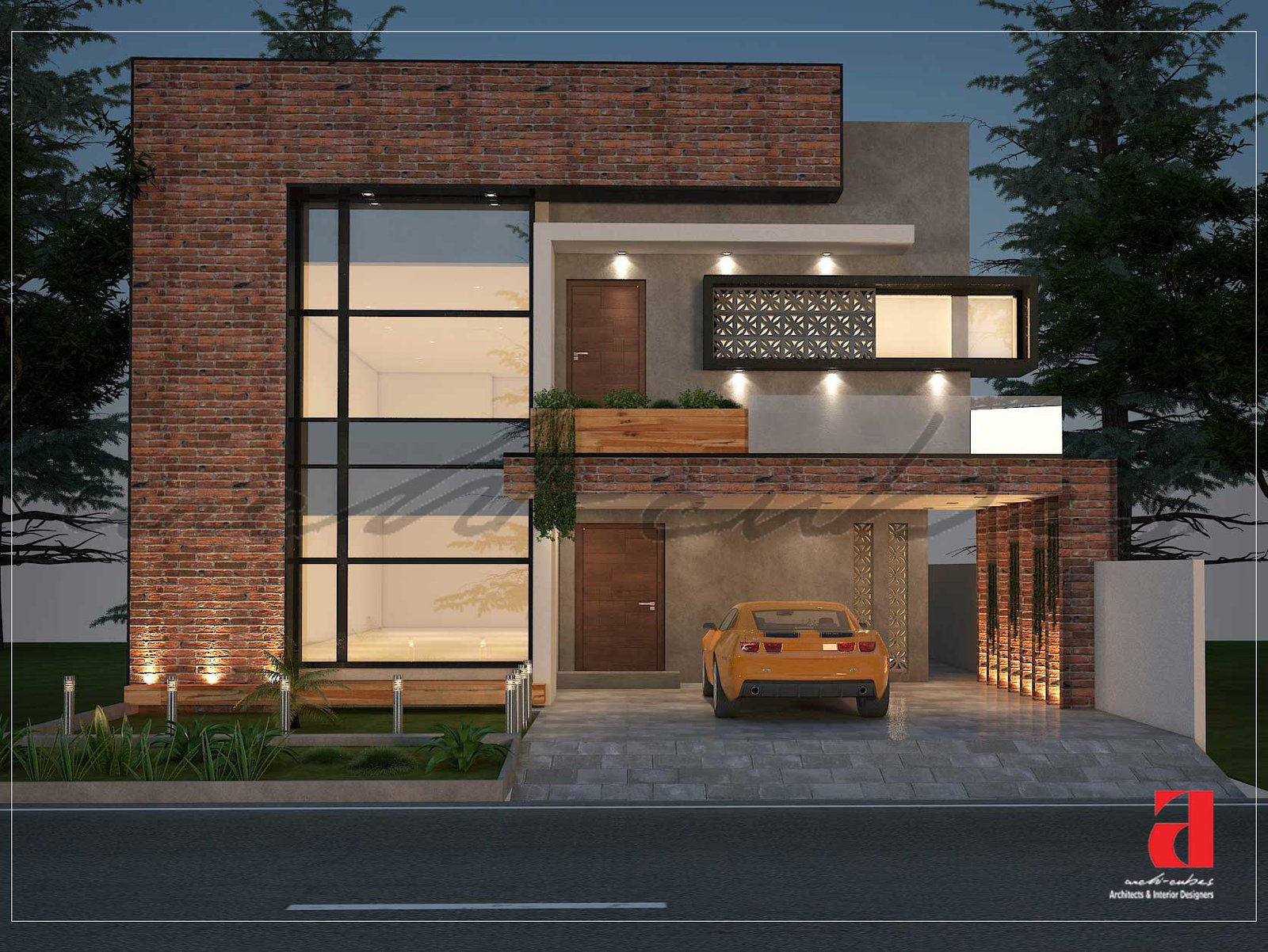 Modern Home Design in DHA Lahore by Archi Cubes