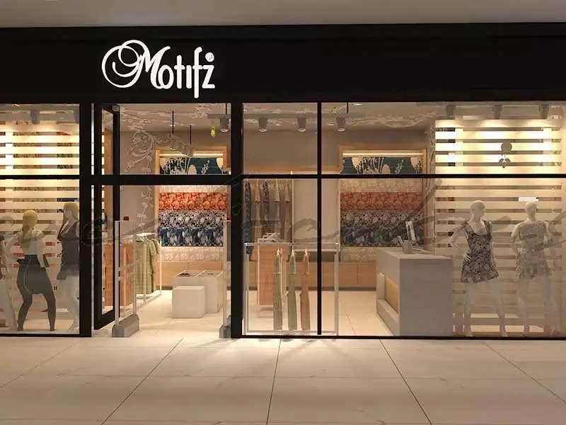 Motifz Store in Mall of Defence | Architects and interior design by Archi-cubes
