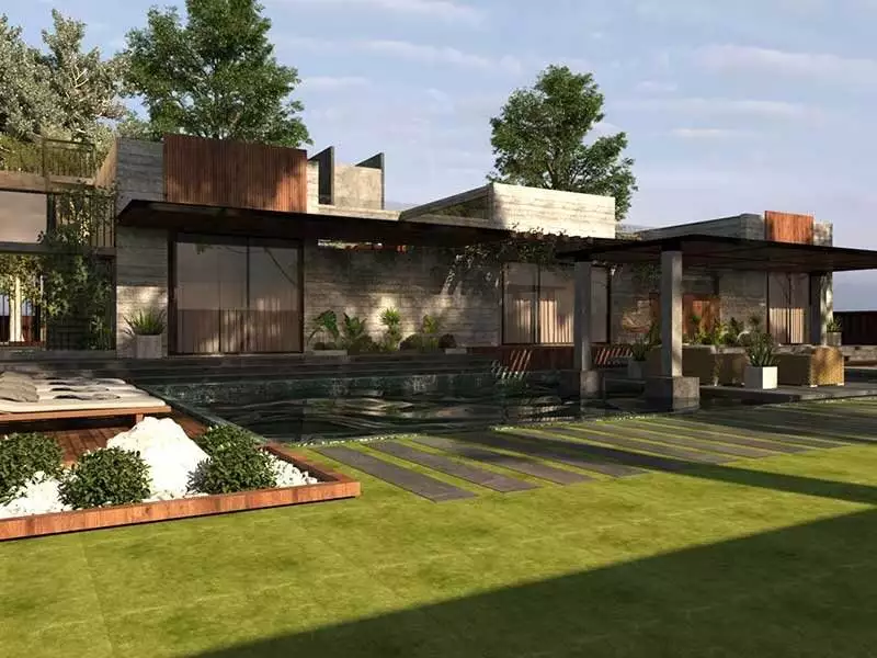 New Farm House Design By Archi Cubes | Architects and interior design by Archi-cubes