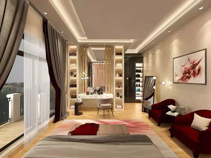 bedroom interior designed by Archi-Cubes