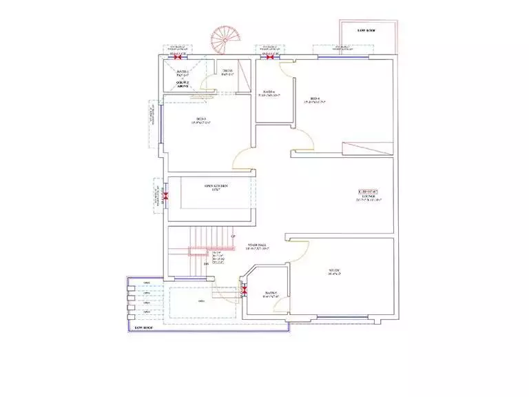 Mr. Allaudin - first floor Architecture Plan