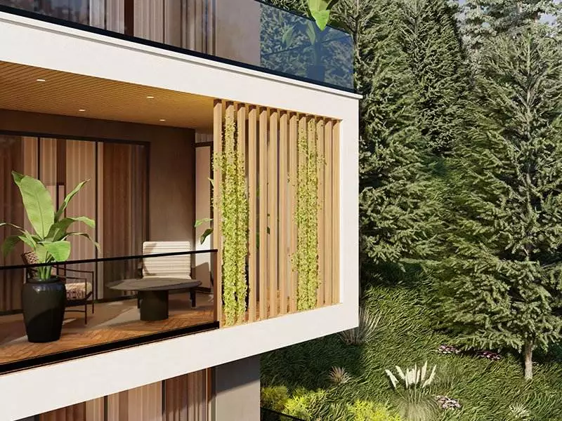 Murree Residential - exterior design