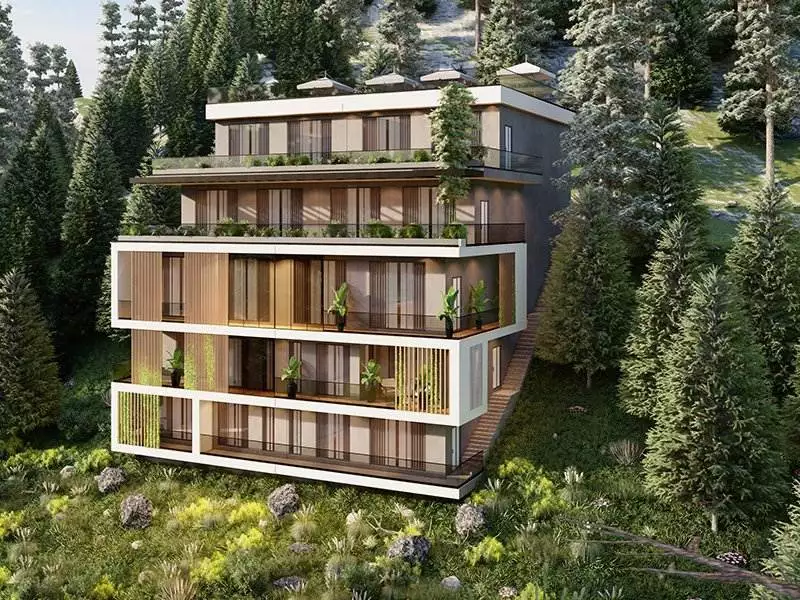 Murree Residential - exterior design by Archi cubes