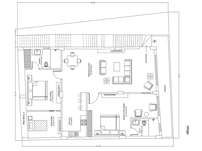 Murree Residential - Architecture plan 2