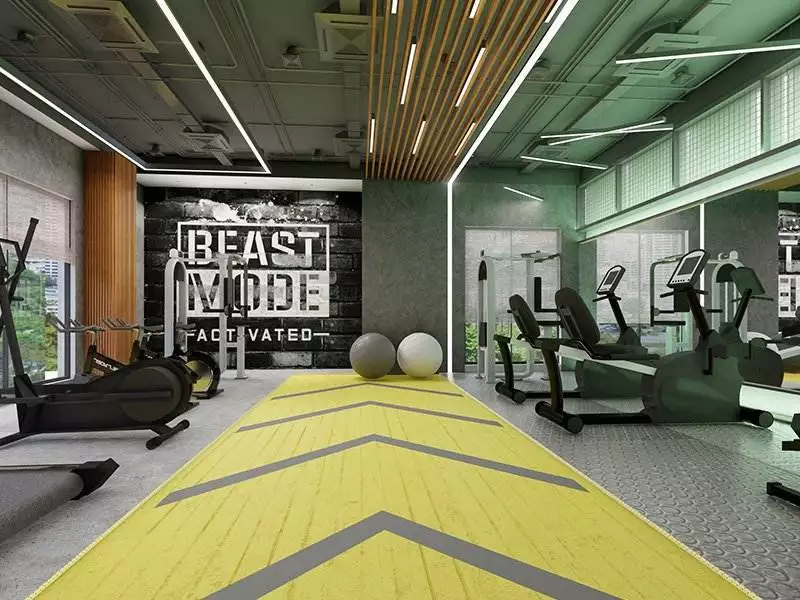 B45 - Gym interior design by Archi - cubes