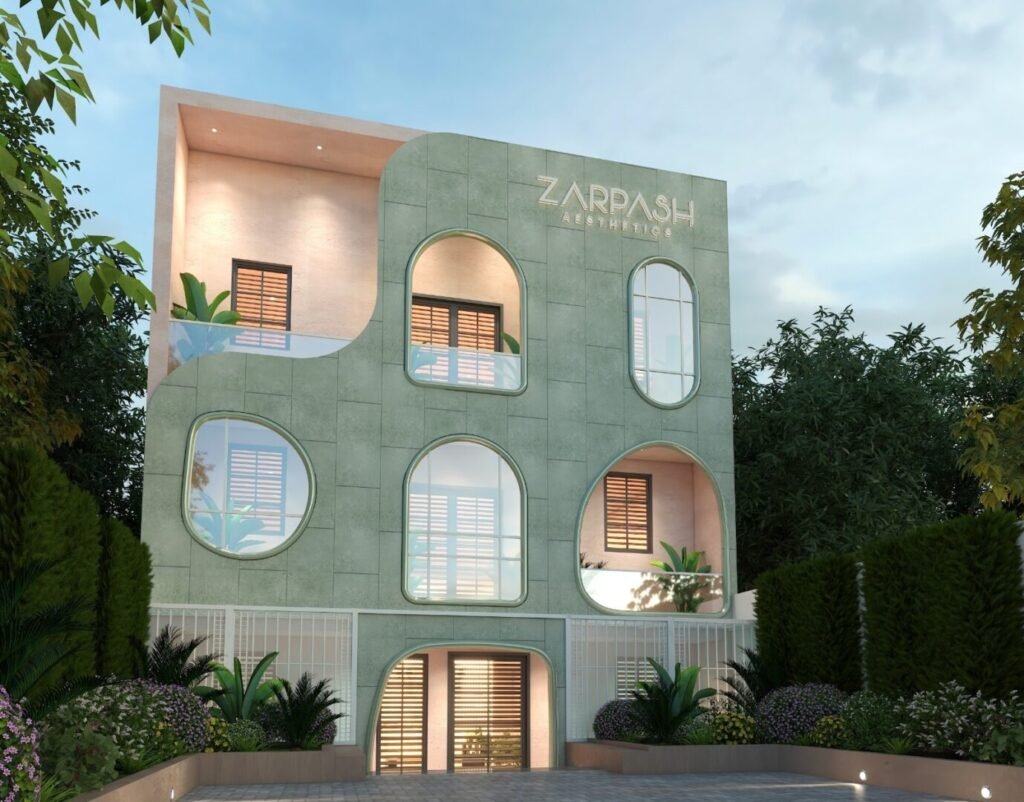 Best Architect in Lahore | Archi Cubes - Zarpash Exterior Commercial Design