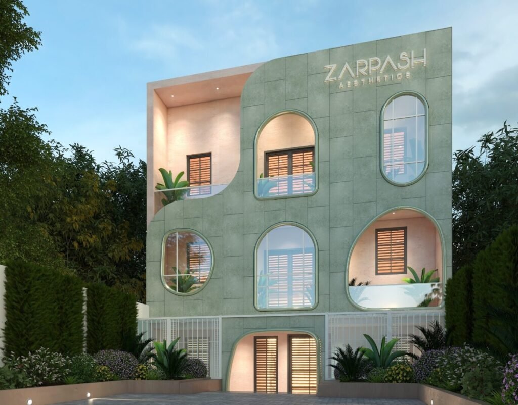 Best Architect in Lahore | Archi Cubes - Zarpash Exterior Commercial Design