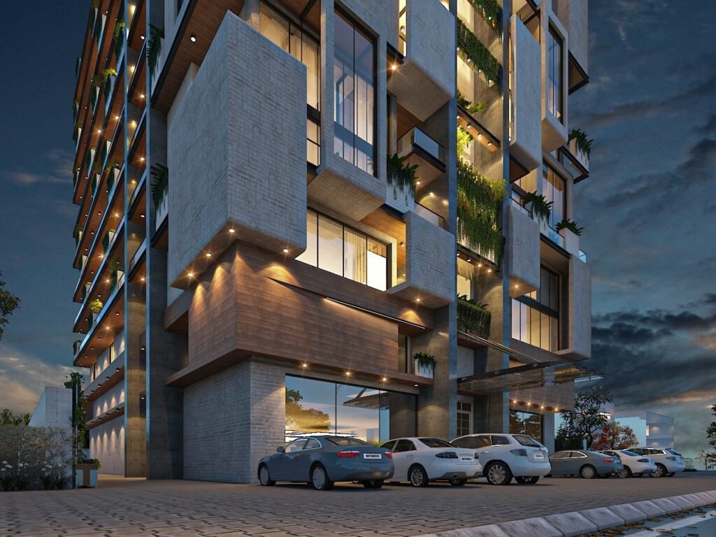 Top Architect in lahore | Archi Cubes - B45 Exterior Commercial Design