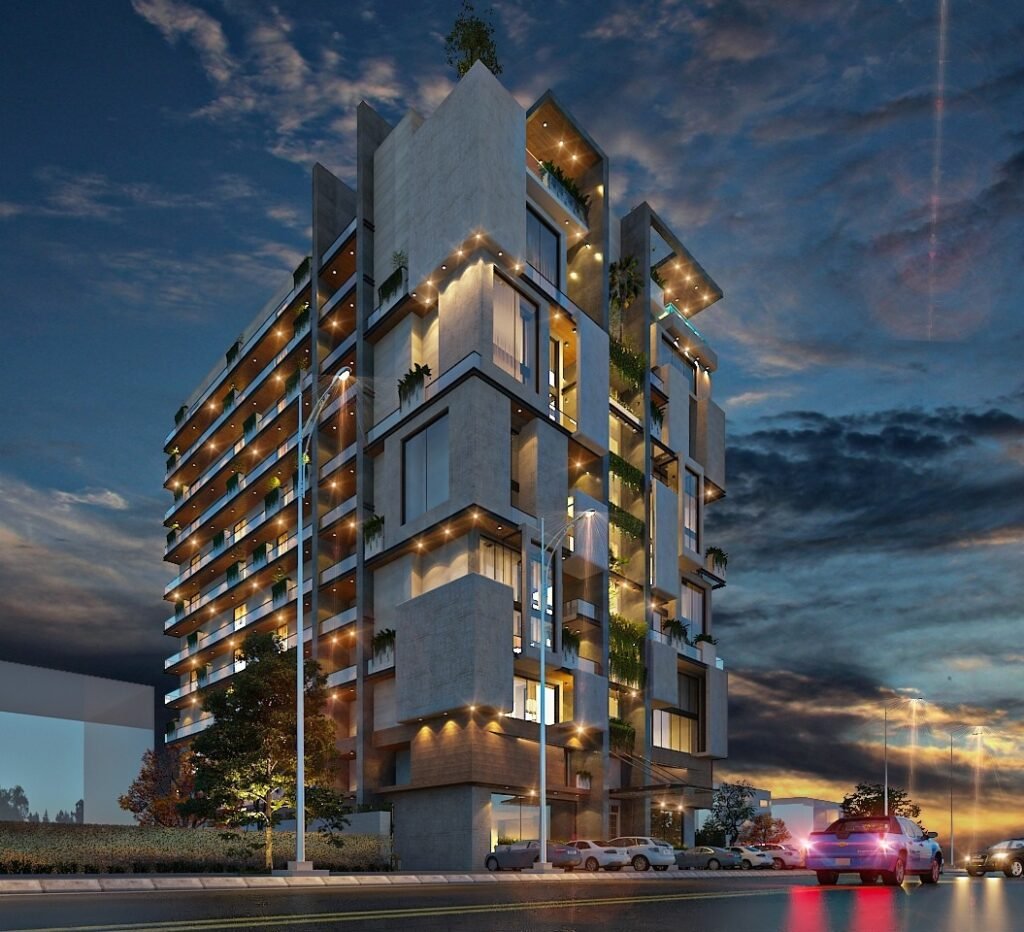 Top Architect in lahore | Archi Cubes - B45 Exterior Commercial Design