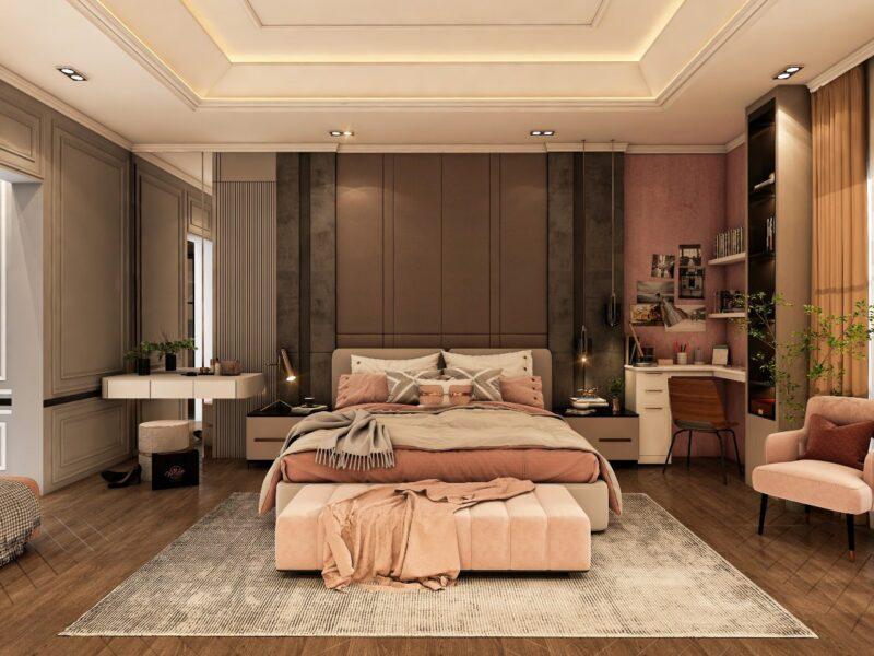 Bedroom interior design by archicubes