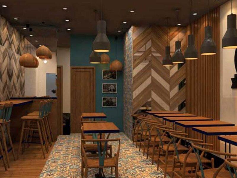 Roti & Curry in London | Architects and interior design by Archi-cubes