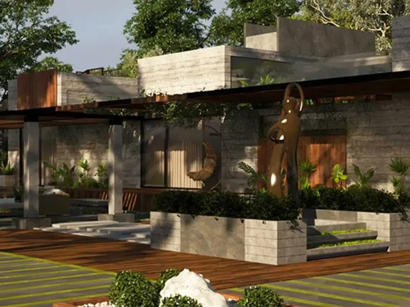 Best Architect in Lahore | Archi Cubes - Home Exterior Design For Dr.Qayyum Residential Villa