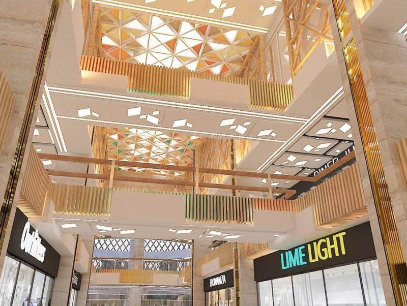 Kings Mall Interior Design - Archi Cubes Project