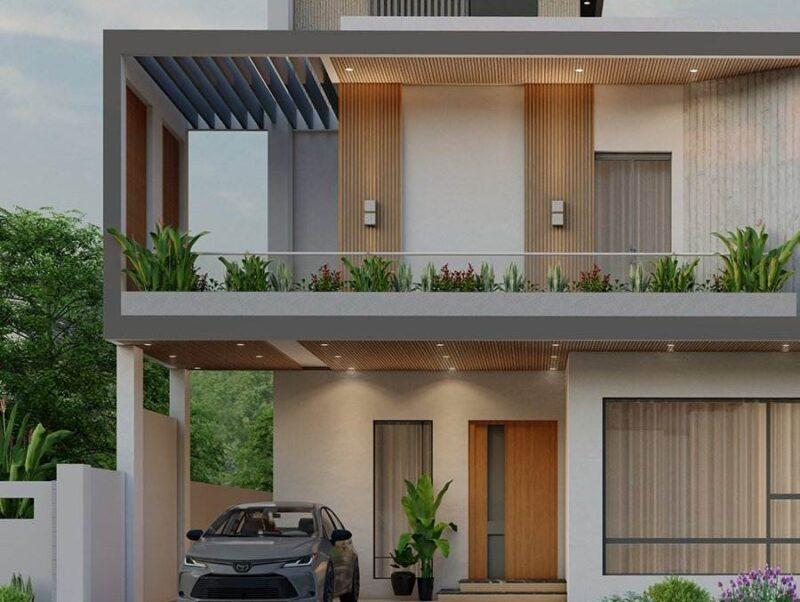 Miss Haniya Residential - Exterior designed by Archi-cubes
